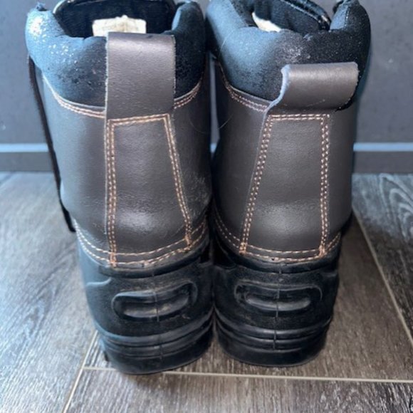 Mens Rugged Exposure Blizzard Thinsulate Leather Upper Duck Boots Size 10 - Picture 7 of 9